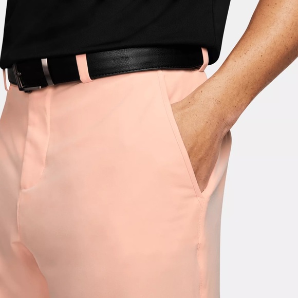 Nike Men's Dri-FIT Hybrid 10.5'' Golf Shorts Orange CU9740-800 - Picture 3 of 4